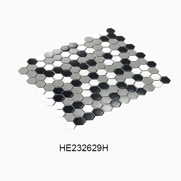 <font color='#FF0000'>Hexagon ceramic mosaic HE232627</font>